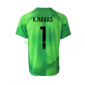 Camiseta Paris Saint Germain Keylor Navas 1 Portero Primera Equipación 2022/2023
